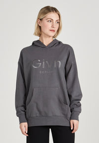 Givn Berlin Unisex-Hoodie COLIN aus Bio-Baumwolle Sweater Shadow Grey
