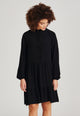 Givn Berlin Volantkleid LENDRA aus LENZING™ ECOVERO™ Dress Black