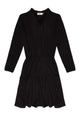 Givn Berlin Volantkleid MILA aus TENCEL™ Lyocell Dress Black (Tencel)