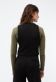 Givn Berlin Weste GBALIDA mit Teilungsnähten aus TENCEL™ Vest Black