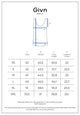 Givn Berlin Weste GBALIDA mit Teilungsnähten aus TENCEL™ Vest Black