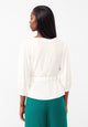 Givn Berlin Wickelbluse GBNATASHA aus LENZING™ ECOVERO™ Blouse White