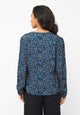 Givn Berlin Wickelbluse LUNA aus LENZING™ ECOVERO™ Blouse Moroccan / Lime (Leo)