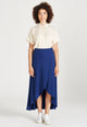 Wickelrock ANTONIA aus TENCEL™ Lyocell - Navy Blue (Tencel)