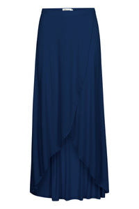 Wickelrock ANTONIA aus TENCEL™ Lyocell - Navy Blue (Tencel)