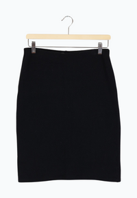 Second hand ALISON pencil skirt made from recycled cotton - Black - L