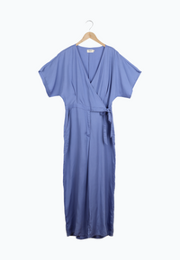 Second Hand Jumpsuit INGA aus TENCEL™ Lyocell - Iris Purple (Tencel) - N/A - XL