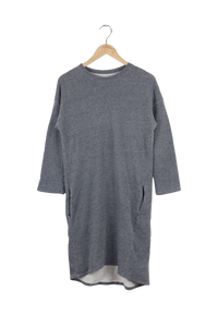 Second Hand Sweatkleid HELEN aus Baumwolle - Blue - S