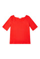 Givn Berlin Blusenshirt PAULINA aus TENCEL™ Lyocell Blouse Lava Red (Tencel)