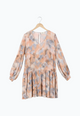Second Hand Kleid ROMY aus LENZING™ ECOVERO™ - Grey / Copper - S