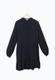 Second Hand Volantkleid LENDRA aus LENZING™ ECOVERO™ - Black - S