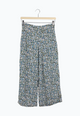 Second Hand Culotte ANNA aus LENZING™ ECOVERO™ - Blue / Green (Flowers) - N/A - M