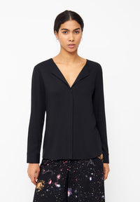 Second hand blouse ZOE from LENZING™ ECOVERO™ - Black - S