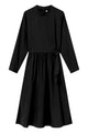 Second Hand Kleid INDIRA aus TENCEL™ REFIBRA™ Lyocell - Black (Refibra) - S