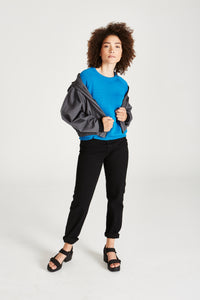 Givn Berlin Blouson COLETTE aus Bio-Baumwolle Jacket Grey