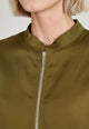 Givn Berlin Blouson DEBBY aus TENCEL™ Lyocell Jacket Olive Oil (Tencel)