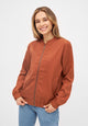 Givn Berlin Blouson DEBBY aus TENCEL™ REFIBRA™ Lyocell Jacket Terracotta (Refibra)