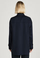 Givn Berlin Bluse COSIMA aus TENCEL™ Lyocell Blouse Midnight Blue (Tencel)
