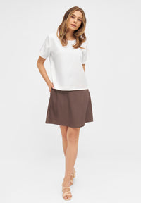 Givn Berlin Bluse INES aus TENCEL™ REFIBRA™ Lyocell Blouse White (Refibra)