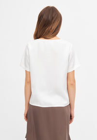 Givn Berlin Bluse INES aus TENCEL™ REFIBRA™ Lyocell Blouse White (Refibra)