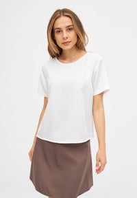 Givn Berlin Bluse INES aus TENCEL™ REFIBRA™ Lyocell Blouse White (Refibra)