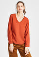 Givn Berlin Blusenshirt ROSE aus TENCEL™ REFIBRA™ Lyocell Blouse Rusty Orange (Refibra)
