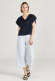 Givn Berlin Blusenshirt RUBY aus TENCEL™ Lyocell Blouse Midnight Blue (Tencel)