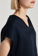 Givn Berlin Blusenshirt RUBY aus TENCEL™ Lyocell Blouse Midnight Blue (Tencel)