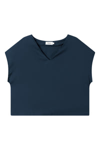 Givn Berlin Blusenshirt RUBY aus TENCEL™ Lyocell Blouse Midnight Blue (Tencel)