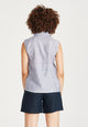 Givn Berlin Blusentop EMMA aus Leinen Blouse Blue / White (Stripes, Linen)