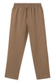 Givn Berlin Chino-Hose ERIC aus Leinen Trousers Muddy Brown (Linen)