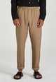 Givn Berlin Chino-Hose ERIC aus Leinen Trousers Muddy Brown (Linen)