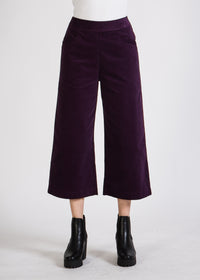 Givn Berlin Cord-Culotte FAY aus Bio-Baumwolle Trousers Purple (Cord)
