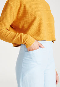 Givn Berlin Culotte FAY aus Leinen Trousers Pale Blue (Linen)