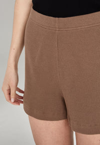 Givn Berlin Shorts FILIZ aus Bio-Baumwolle Shorts Muddy Brown