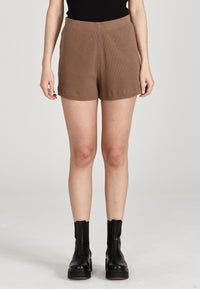 Givn Berlin Shorts FILIZ aus Bio-Baumwolle Shorts Muddy Brown