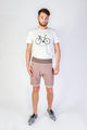 Sweatshorts FLOPPY aus Baumwolle - Tobacco