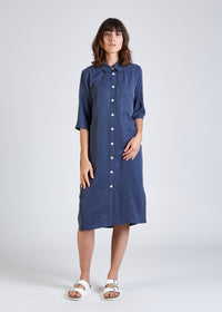 TESSA shirtdress in TENCEL™ Lyocell - Light Blue (Tencel)