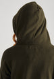 Givn Berlin Hoodie MONA aus recycelter Baumwolle Sweater Dark Olive