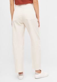 Givn Berlin Hose CLAIRE aus Bio-Baumwolle Trousers Off White