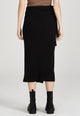 Givn Berlin Wickelrock JENNA aus Bio-Baumwolle Skirt Black