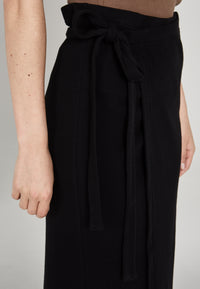 Givn Berlin Wickelrock JENNA aus Bio-Baumwolle Skirt Black