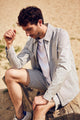 Givn Berlin Jacke NOAH aus Bio-Baumwolle Jacket Blue / White (Stripes)