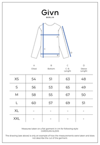 Givn Berlin Jacquard Cardigan ALEXIS aus Bio-Baumwolle Cardigan Lavender / Orange (Waves)