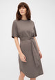 Givn Berlin Jersey-Kleid LILOU aus Bio-Baumwolle Dress Taupe