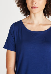 Givn Berlin Jersey-Kleid  NATHALIE aus TENCEL™ Lyocell Dress Navy Blue (Tencel)