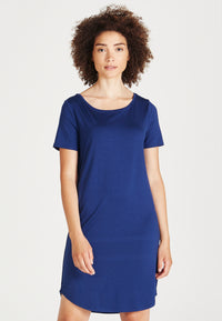 Givn Berlin Jersey-Kleid  NATHALIE aus TENCEL™ Lyocell Dress Navy Blue (Tencel)