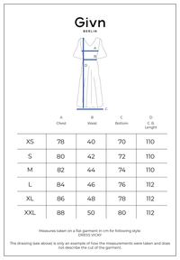 Givn Berlin Jersey-Kleid VICKY aus TENCEL™ Lyocell Dress Misty Lavender (Tencel)