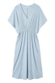 Givn Berlin Jersey-Kleid  VIOLET aus TENCEL™ Lyocell Dress Misty Blue (Tencel)