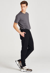 Jogginghose CHARLY aus Bio-Baumwolle - Black